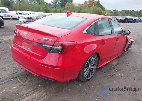 2024 Honda Civic Touring из США, поврежденный, VIN 2HGFE1F92RH310104